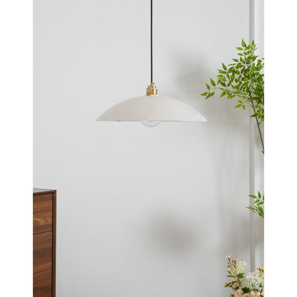 Alabaster Dome Pendant Lamp Position 38