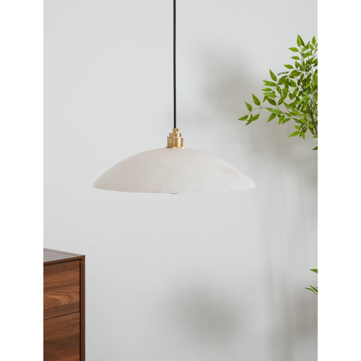 Alabaster Dome Pendant Lamp Position 39