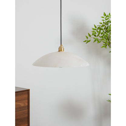 Alabaster Dome Pendant Lamp Position 39