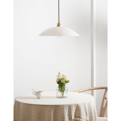 Alabaster Dome Pendant Lamp Position 44