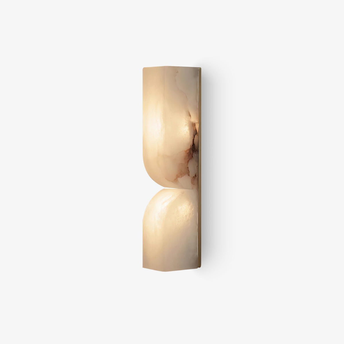 Alabaster Wall Sconce with Adjustable Light Direction