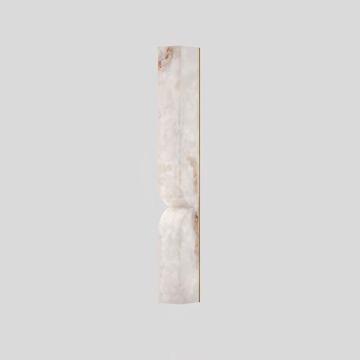 Alabaster Wall Sconce with Adjustable Light Direction — alternate angle
