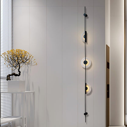 Alabaster Vertical Wall Sconce, Soft Glow