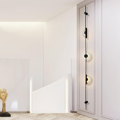 Alabaster Vertical Wall Sconce, Soft Glow