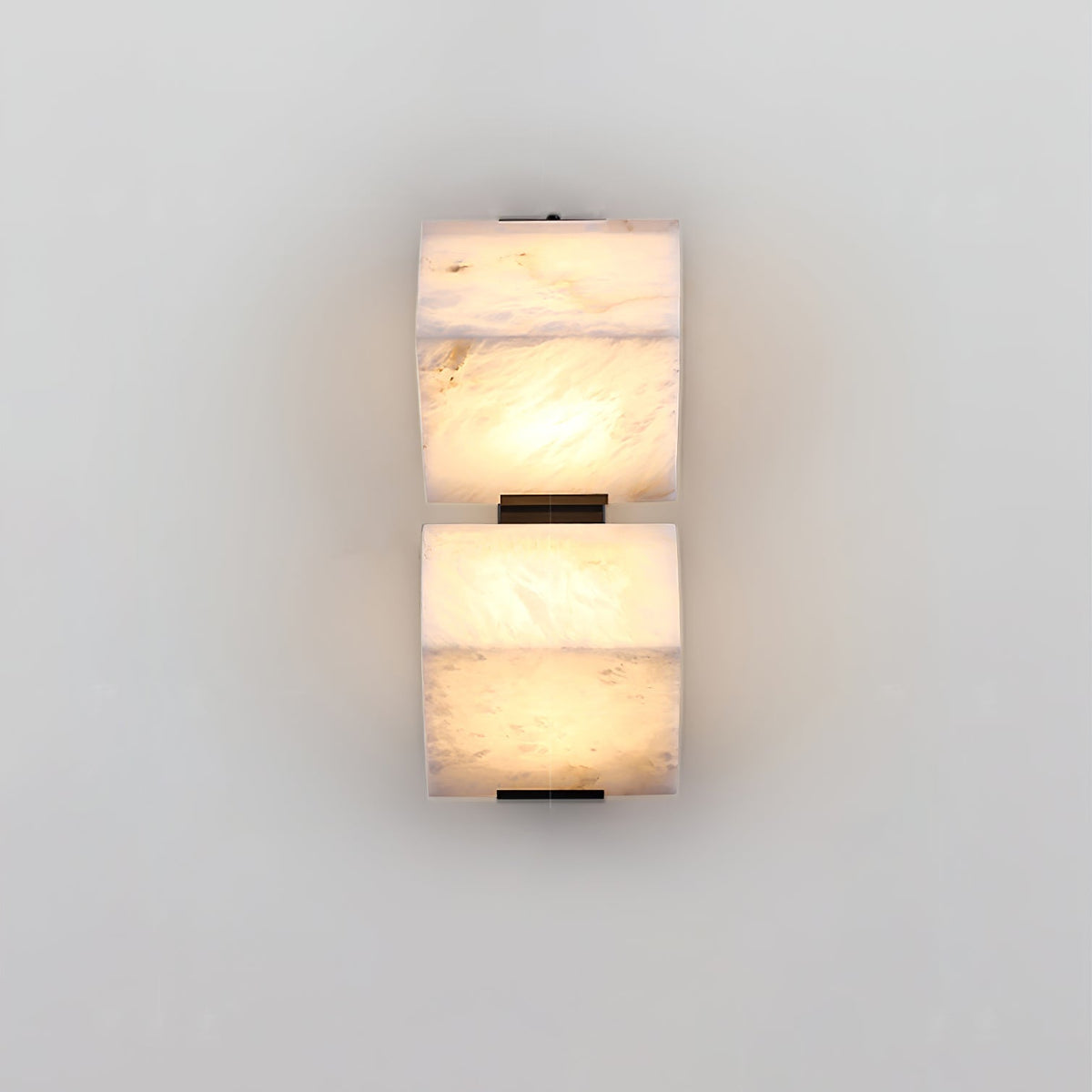 Alabaster Staircase Wall Lamp, Adjustable Brightness