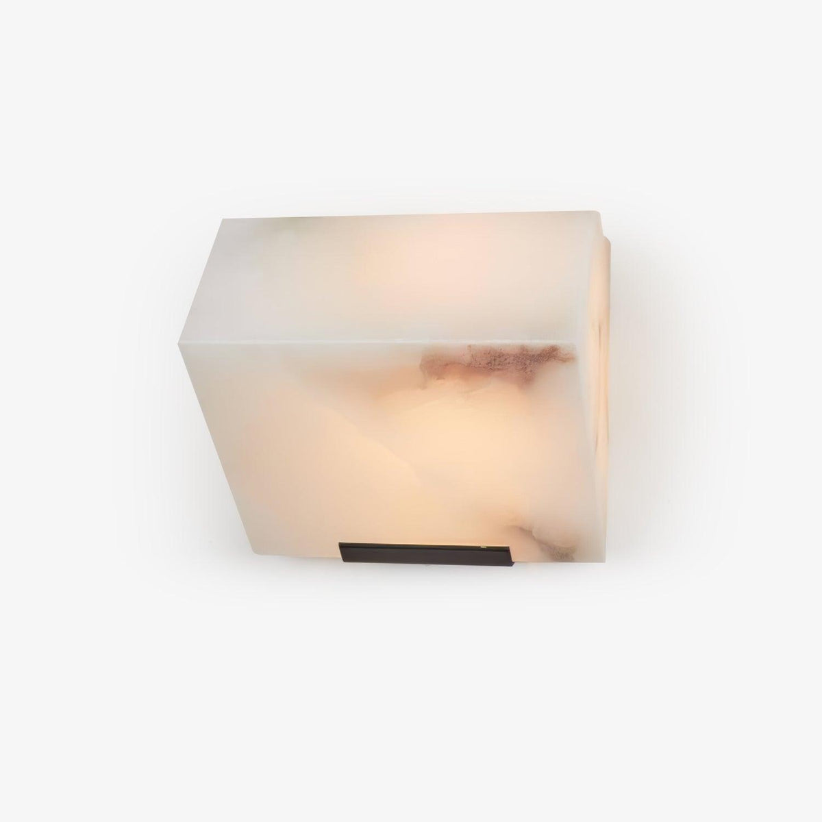 Alabaster Staircase Wall Lamp, Adjustable Brightness