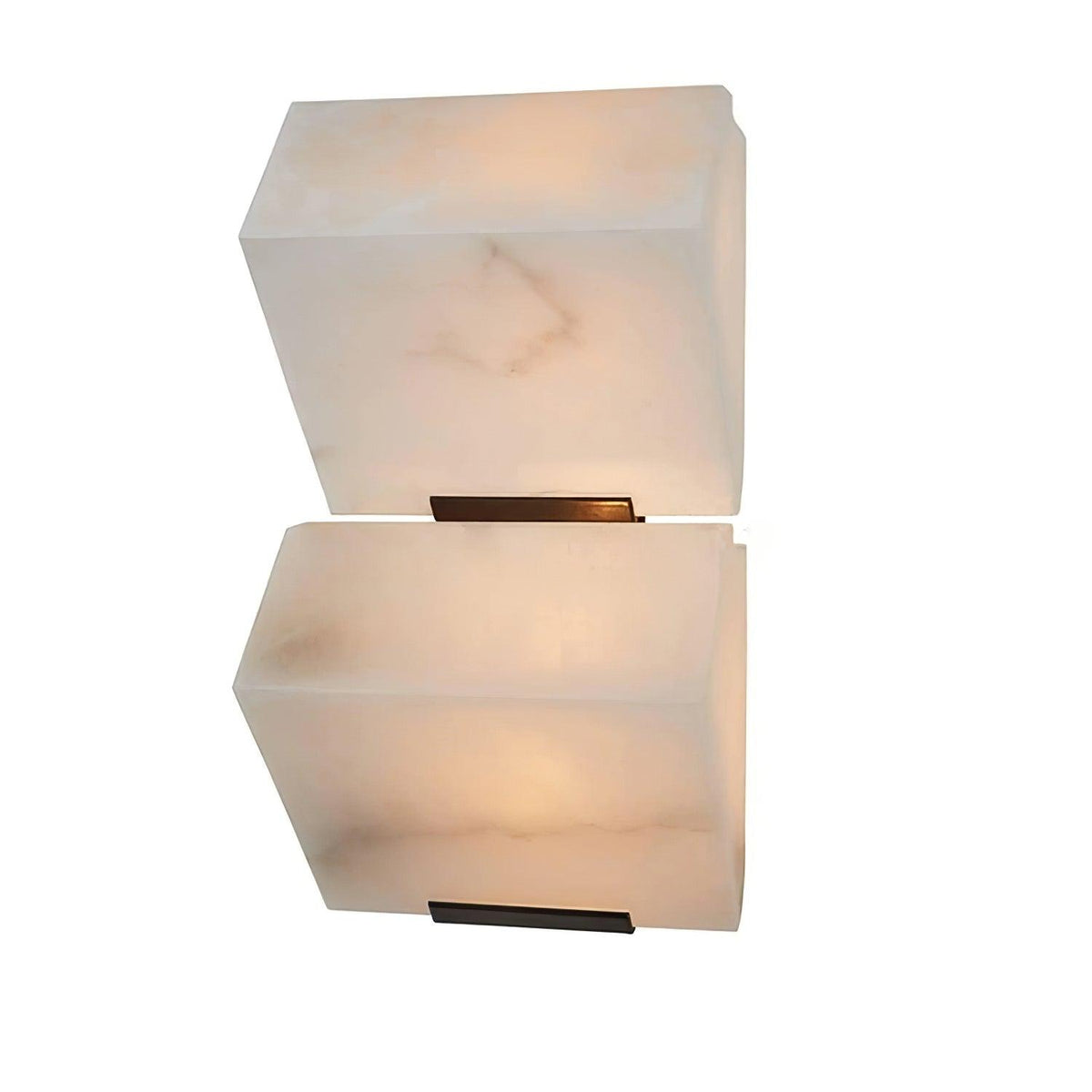 Alabaster Staircase Wall Lamp, Adjustable Brightness