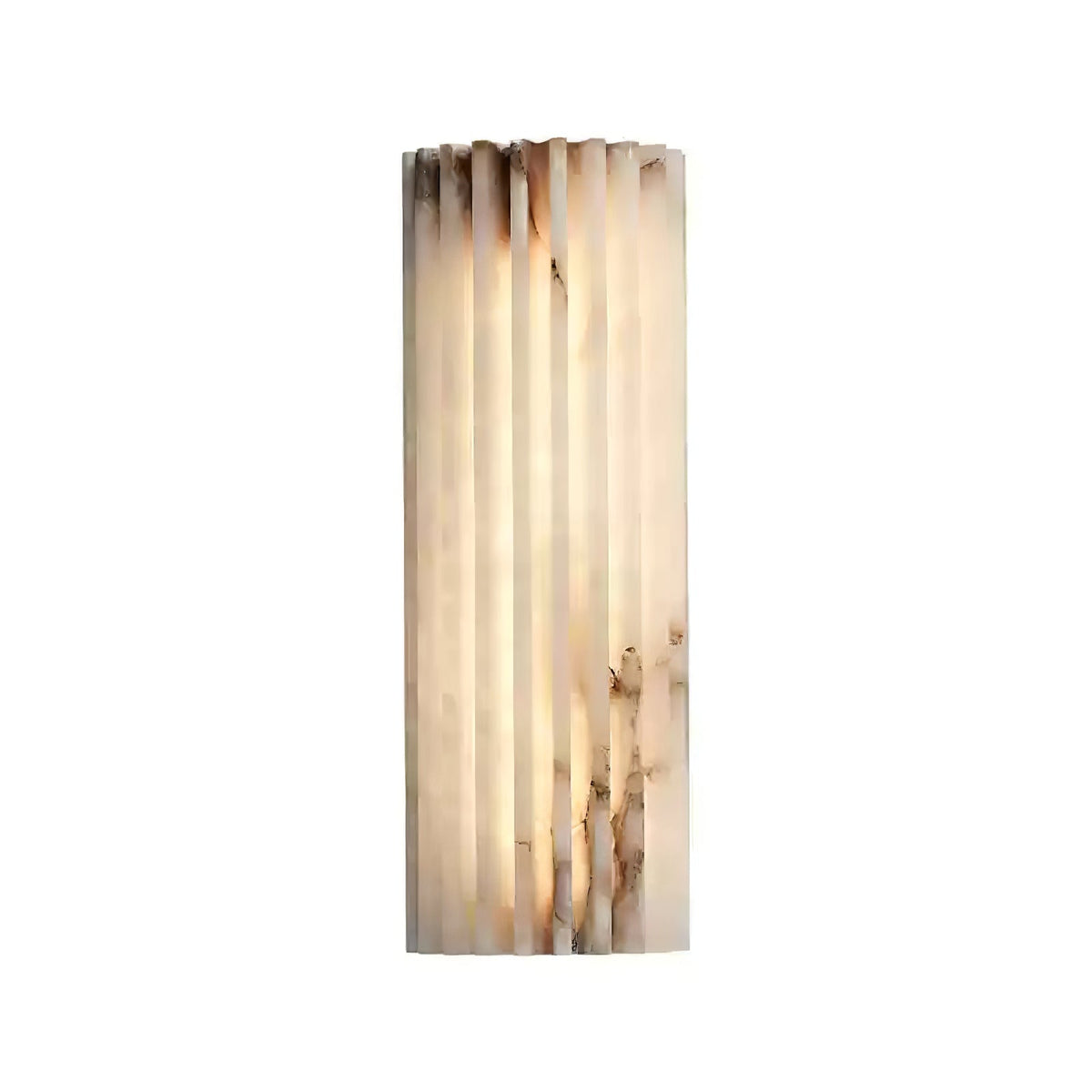 Alabaster Wall Light with Adjustable Brightness