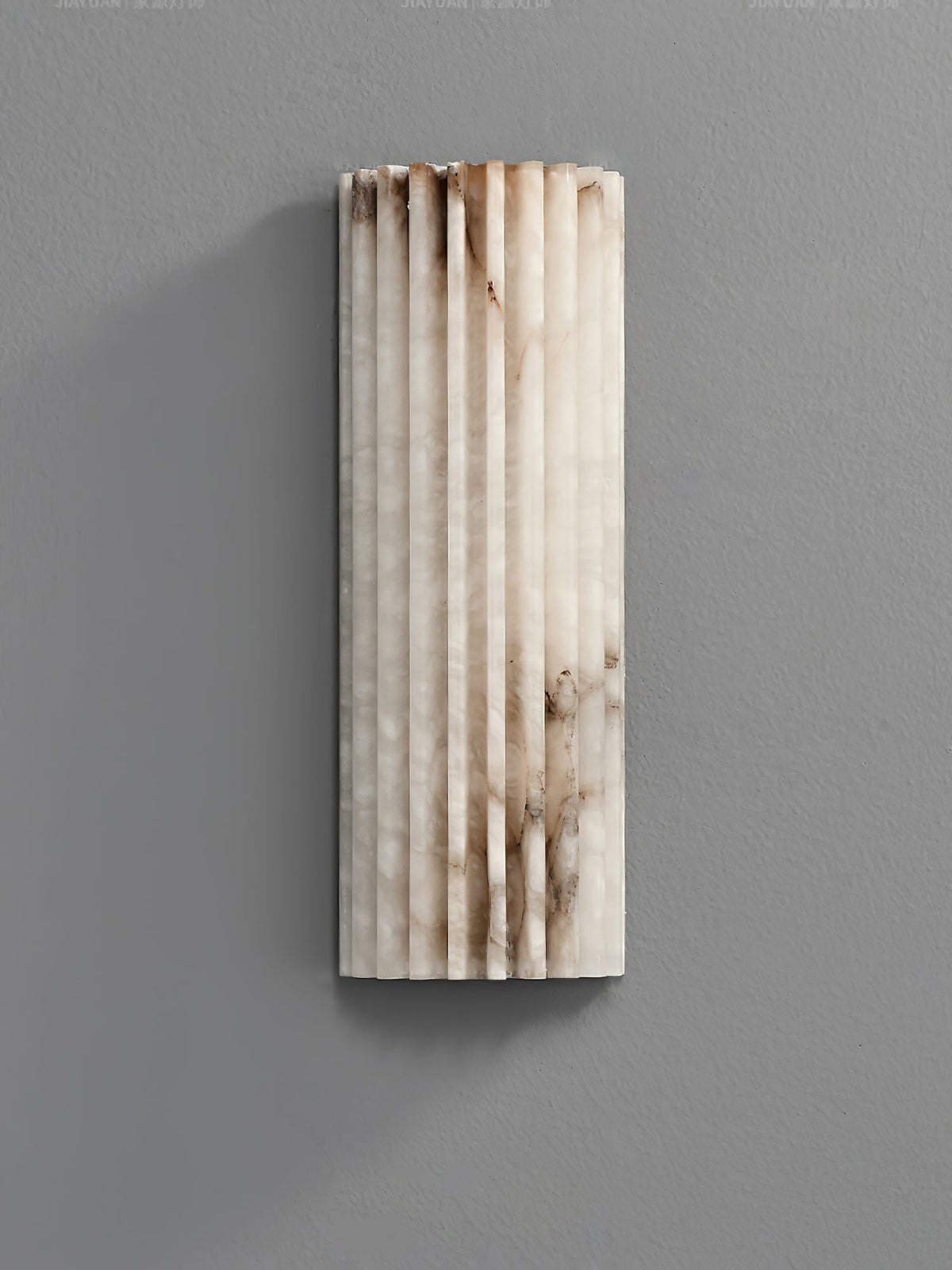 Alabaster Wall Light with Adjustable Brightness