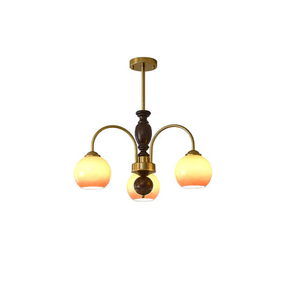 Arch Chandelier with Adjustable Brightness — front view