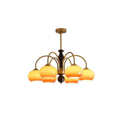 Arch Chandelier with Adjustable Brightness — side view