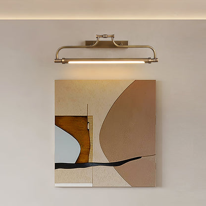 Gallery Vanity Wall Light with Adjustable Brightness — front view