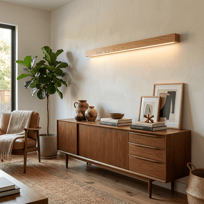 Arlo Linear Wood Wall Light - Vakkerlight