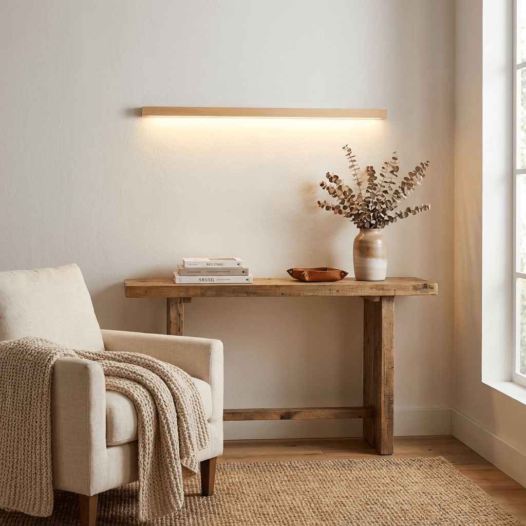Arlo Linear Wood Wall Light - Vakkerlight