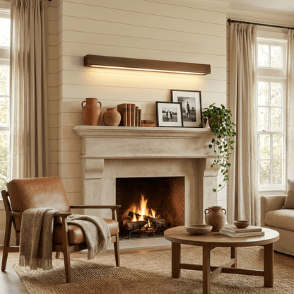 Arlo Linear Wood Wall Light - Vakkerlight