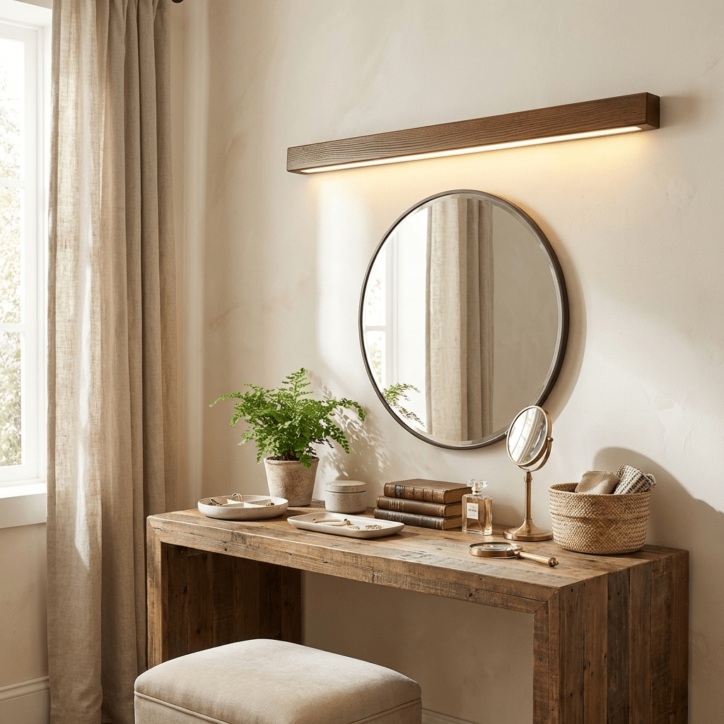 Arlo Linear Wood Wall Light - Vakkerlight