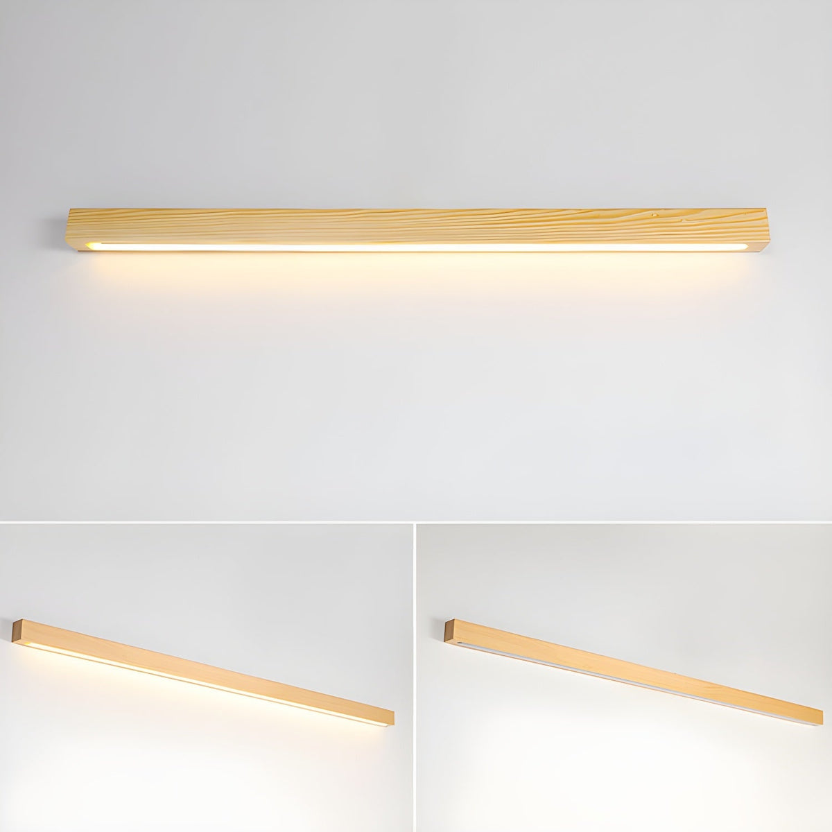 Arlo Linear Wood Wall Light - Vakkerlight