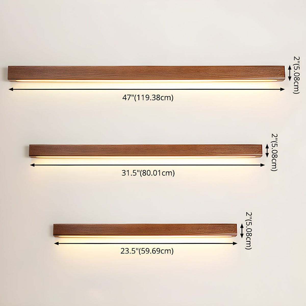 Arlo Linear Wood Wall Light - Vakkerlight