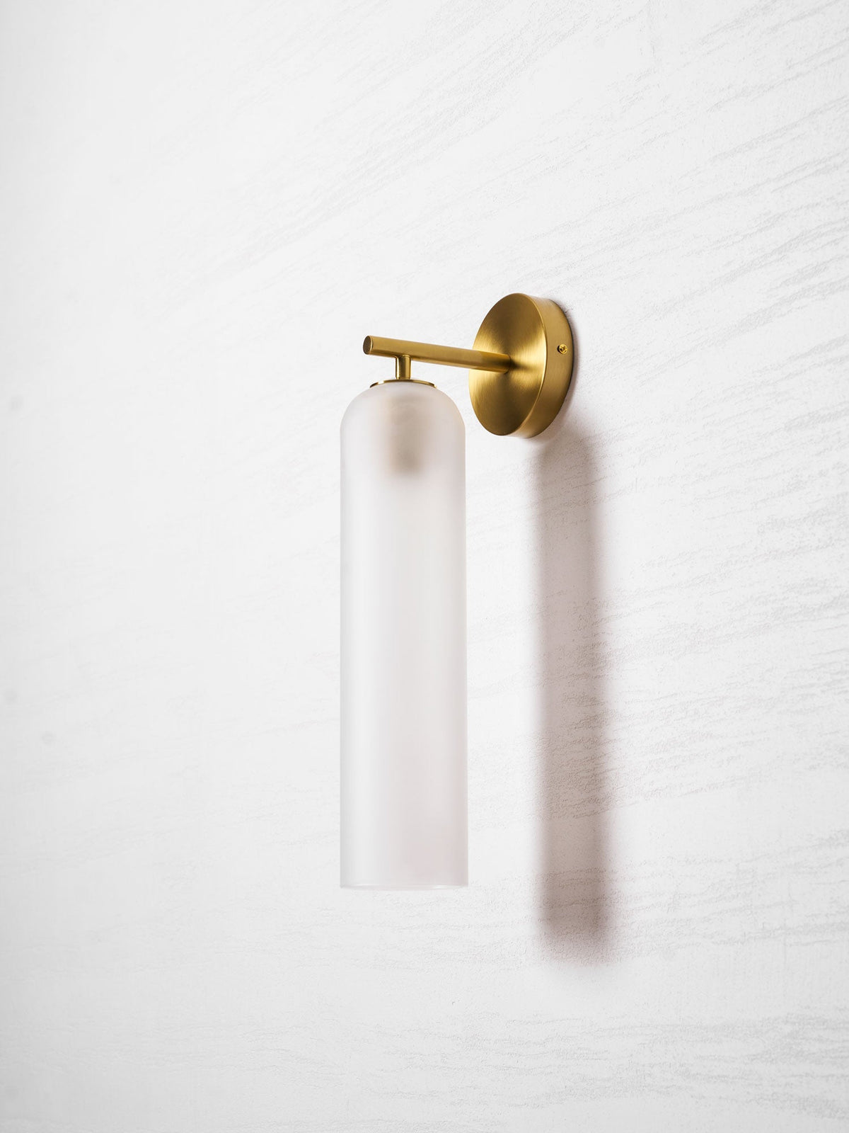 Art Glass Wall Sconce with LED Lighting