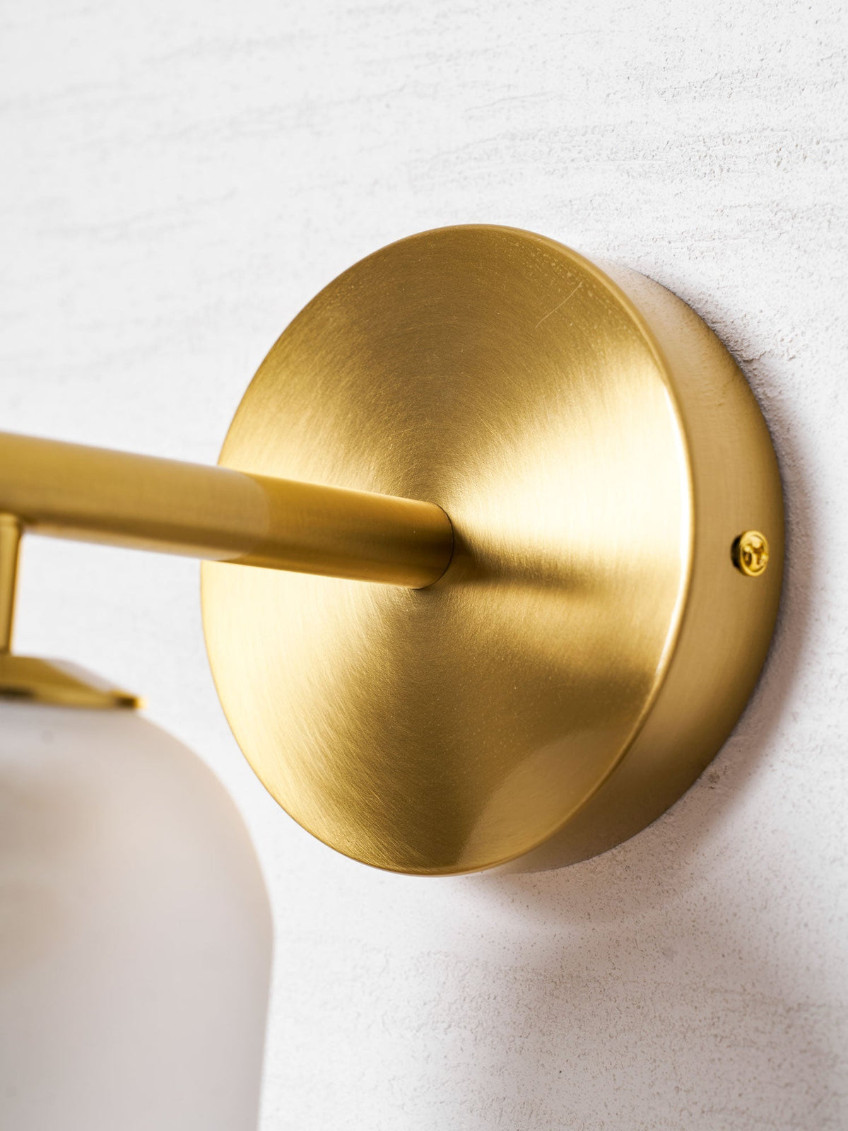 Art Glass Wall Sconce with LED Lighting