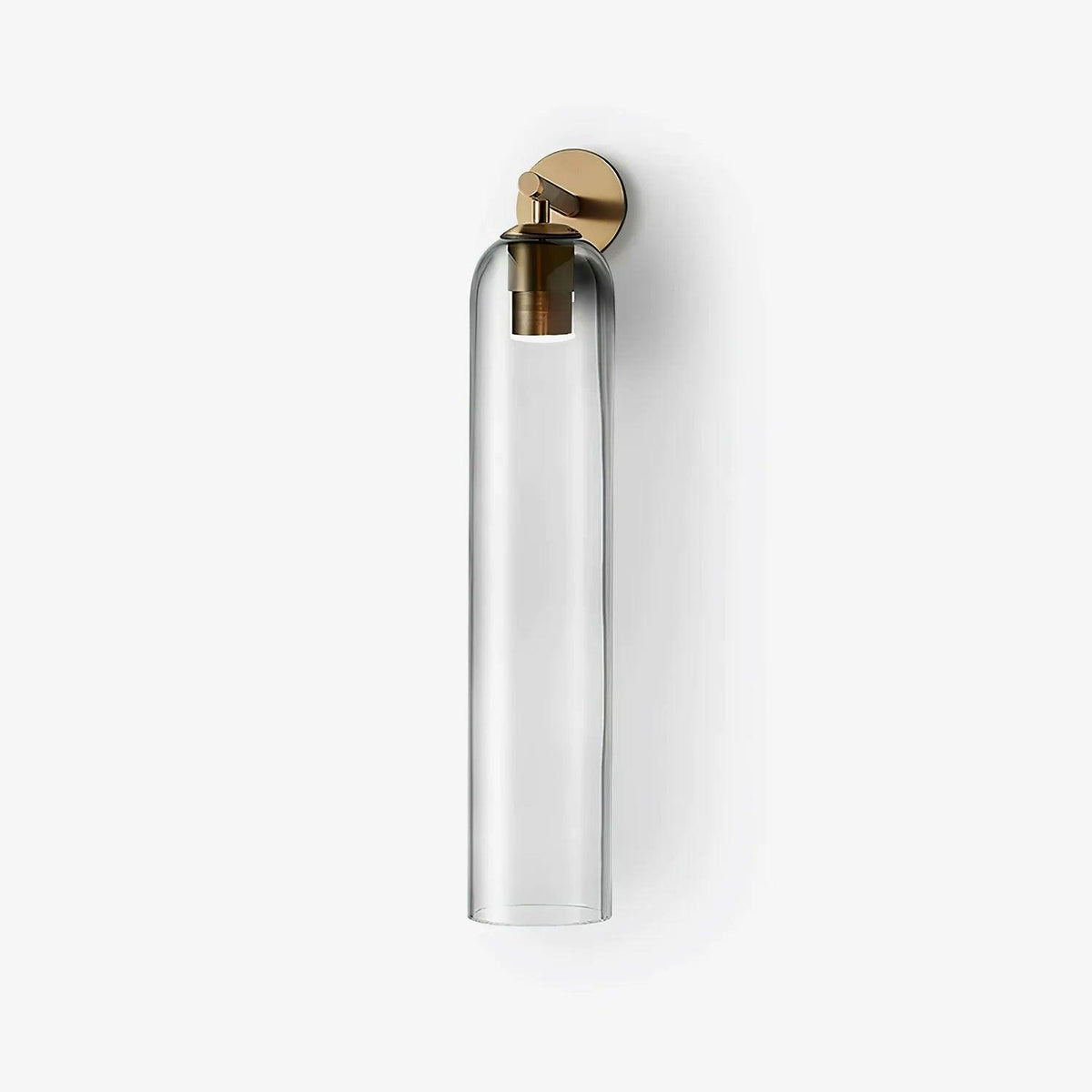 Art Glass Wall Sconce with LED Lighting