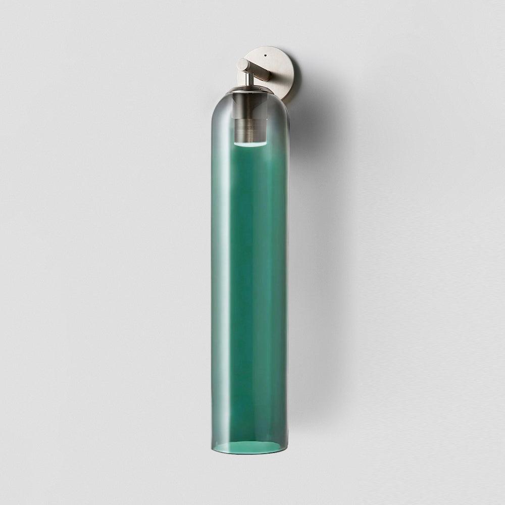 Art Glass Wall Sconce with LED Lighting