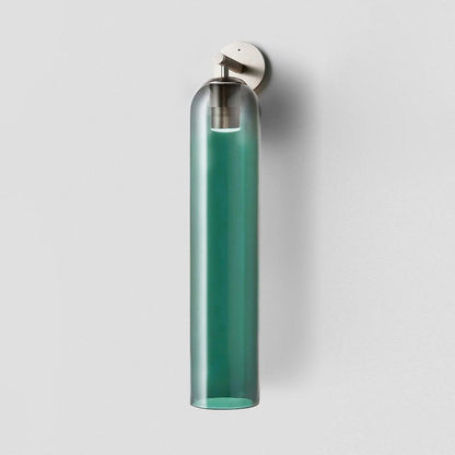 Art Glass Wall Sconce with LED Lighting