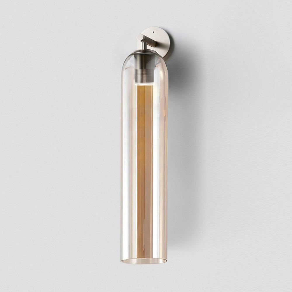 Art Glass Wall Sconce with LED Lighting