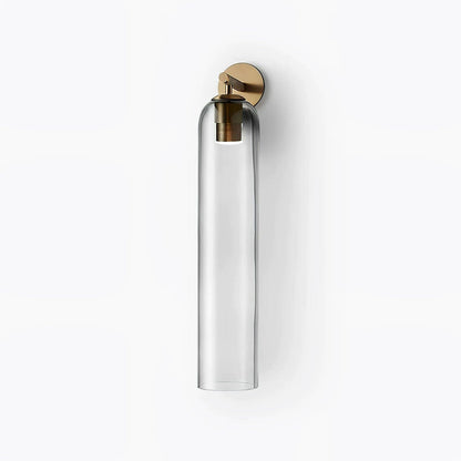 Art Glass Wall Sconce with LED Lighting