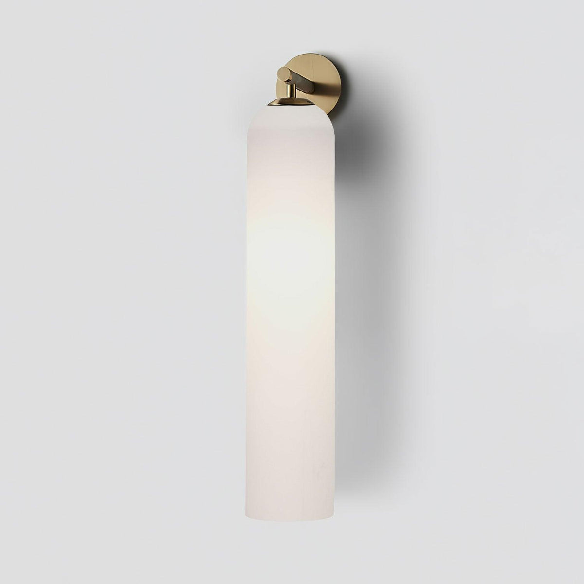 Art Glass Wall Sconce with LED Lighting