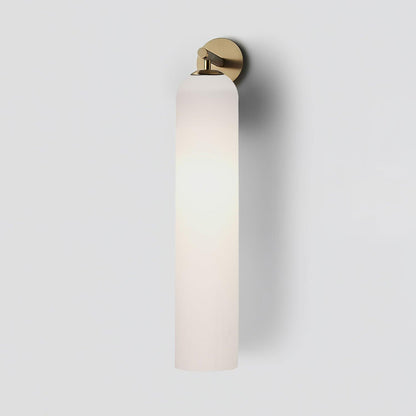 Art Glass Wall Sconce with LED Lighting