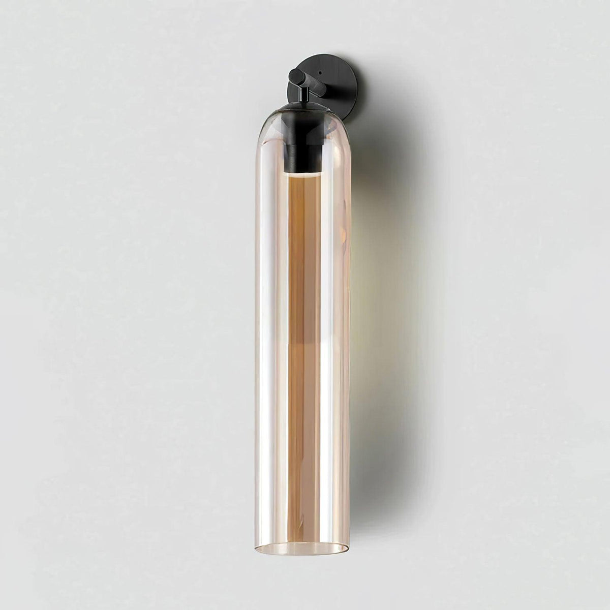 Art Glass Wall Sconce with LED Lighting