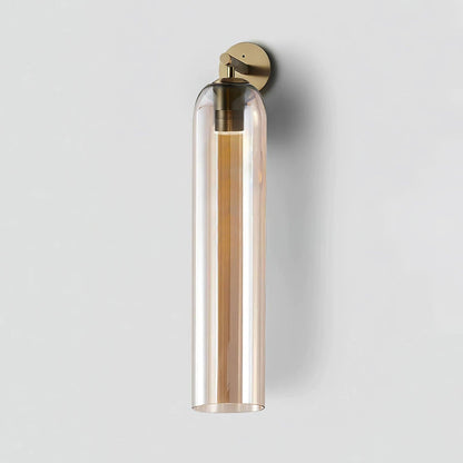 Art Glass Wall Sconce with LED Lighting — detail view