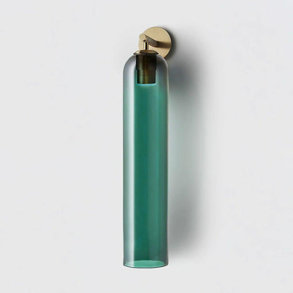 Art Glass Wall Sconce with LED Lighting — lifestyle view