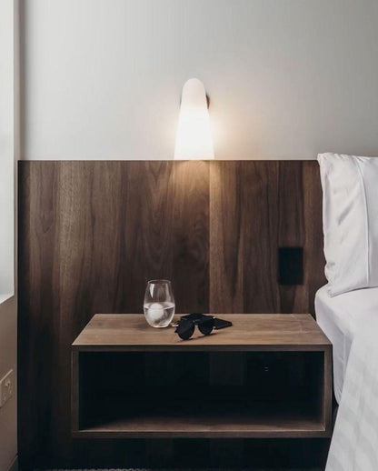Conical Glass Wall Lamp, Soft Ambient Light