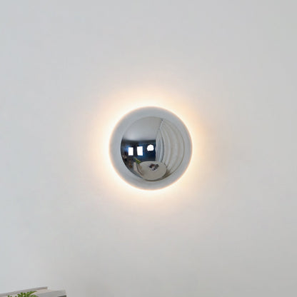 Sphere Wall Sconce with Adjustable Brightness