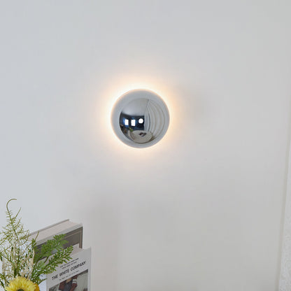 Sphere Wall Sconce with Adjustable Brightness