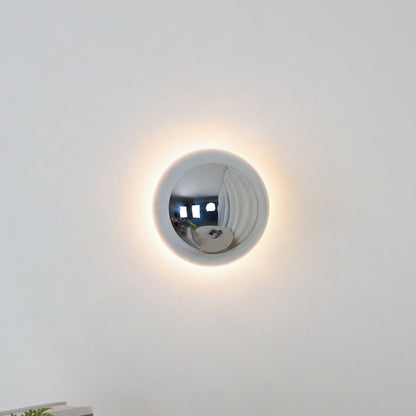 Sphere Wall Sconce with Adjustable Brightness