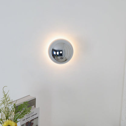 Sphere Wall Sconce with Adjustable Brightness