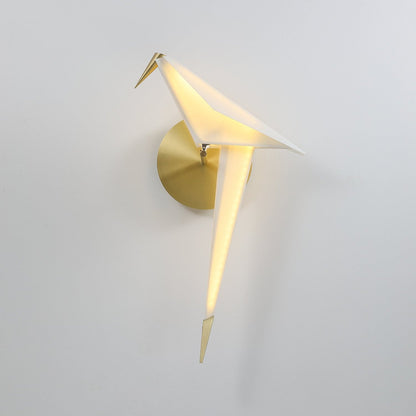 Bird-Inspired Wall Lamp with Adjustable Brightness — lifestyle view
