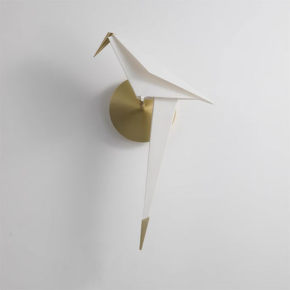 Bird-Inspired Wall Lamp with Adjustable Brightness