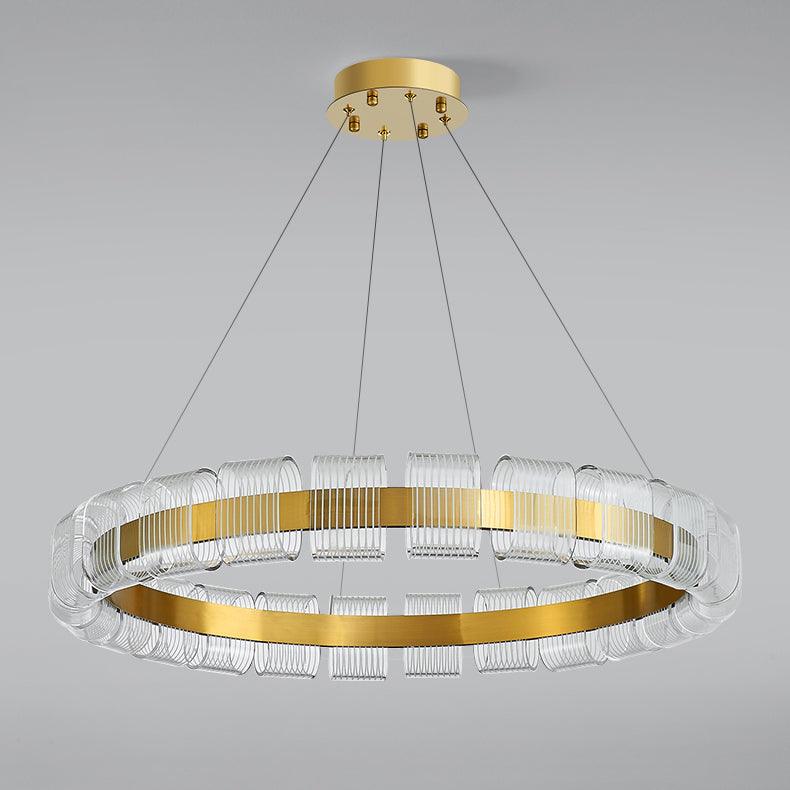 Bangle Chandelier with Dimmable LED