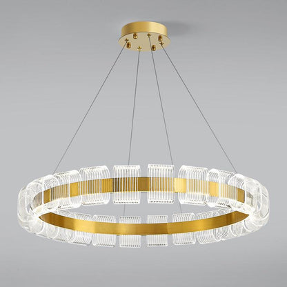 Bangle Chandelier with Dimmable LED