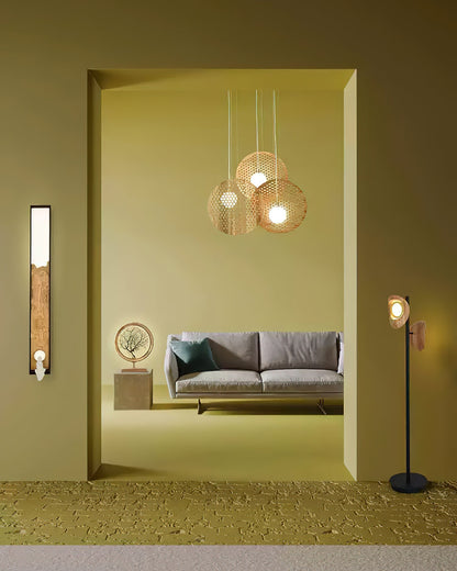 Bee Plate Chandelier with Adjustable Brightness