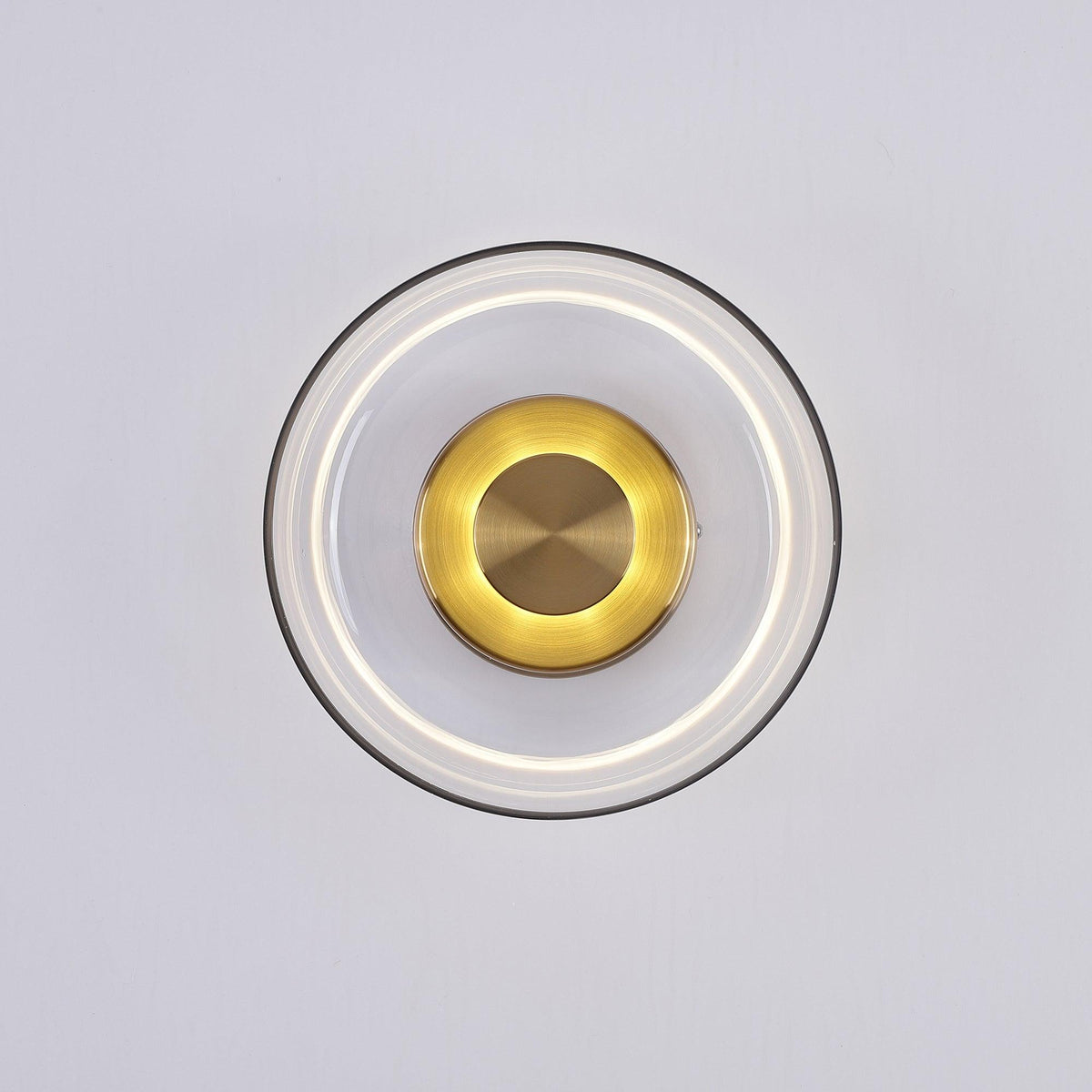 Glass Wall Light with Adjustable Brightness
