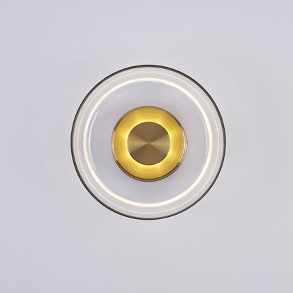 Glass Wall Light with Adjustable Brightness
