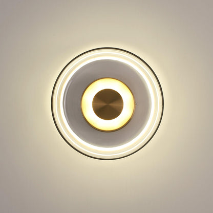 Glass Wall Light with Adjustable Brightness
