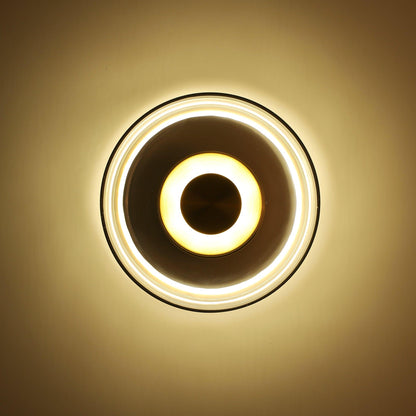 Glass Wall Light with Adjustable Brightness