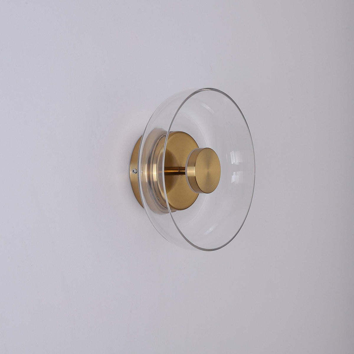 Glass Wall Light with Adjustable Brightness