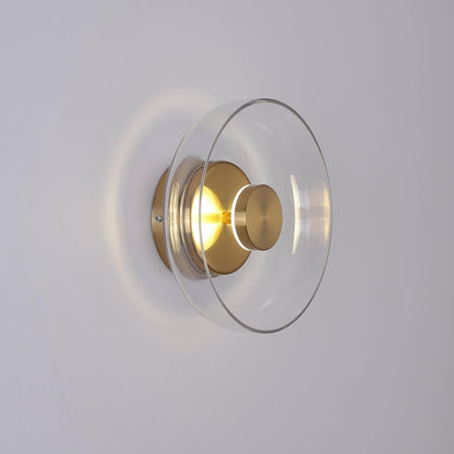 Glass Wall Light with Adjustable Brightness